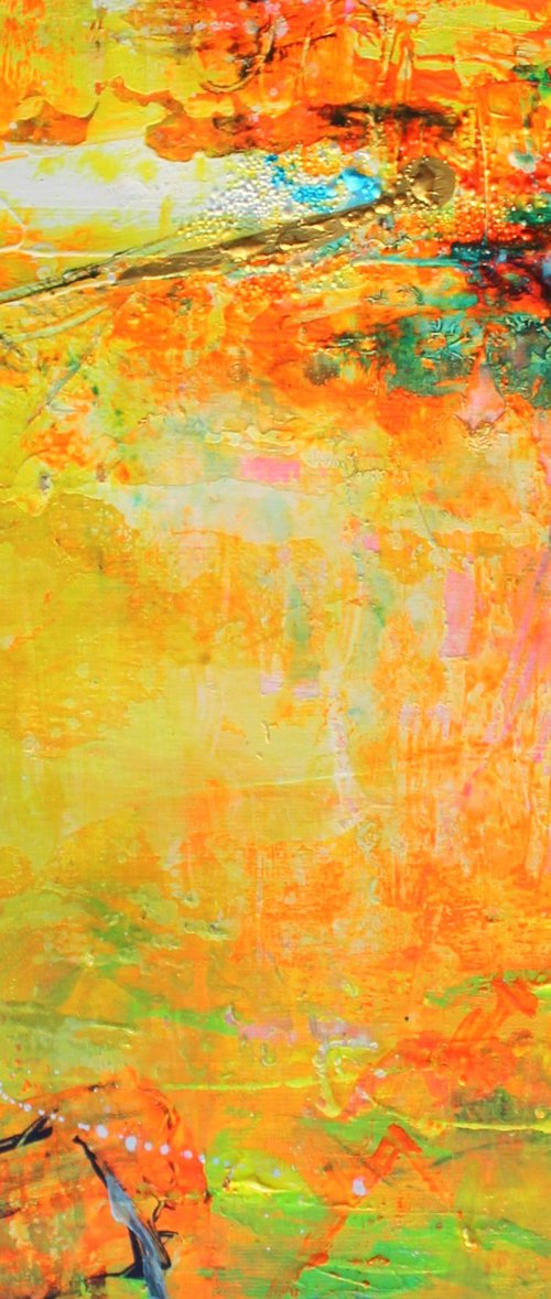 Acrylic on paper by Laura Spring
