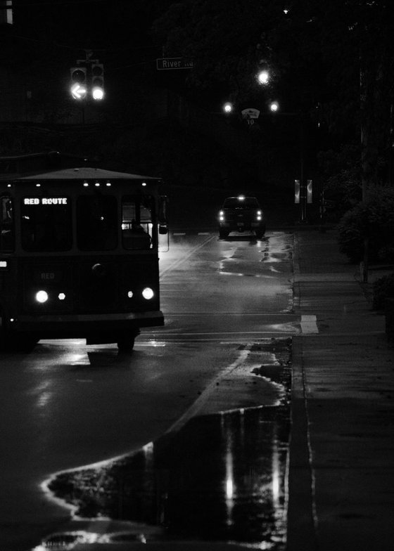 City Night Lights, Gatlinburg, TN, USA