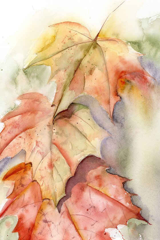 Leaves - Original Watercolor