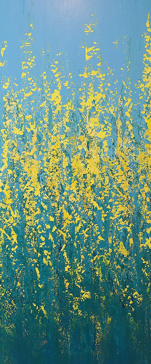 Spring Blooms - Flower Field by Suzanne Vaughan