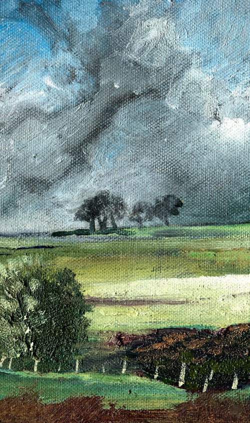 Derbyshire Storm Cloud by Elizabeth Anne Fox