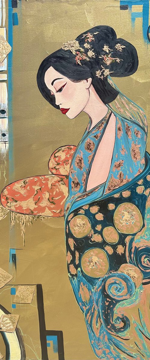 Muse. Geisha by Elena Adele Dmitrenko
