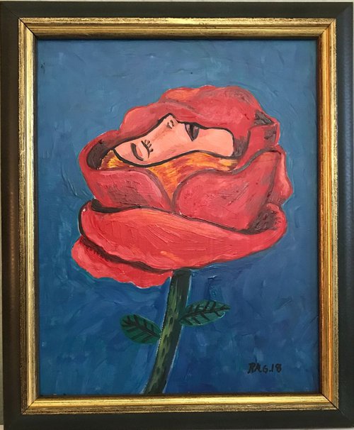 The Red Rose by Roberto Munguia Garcia