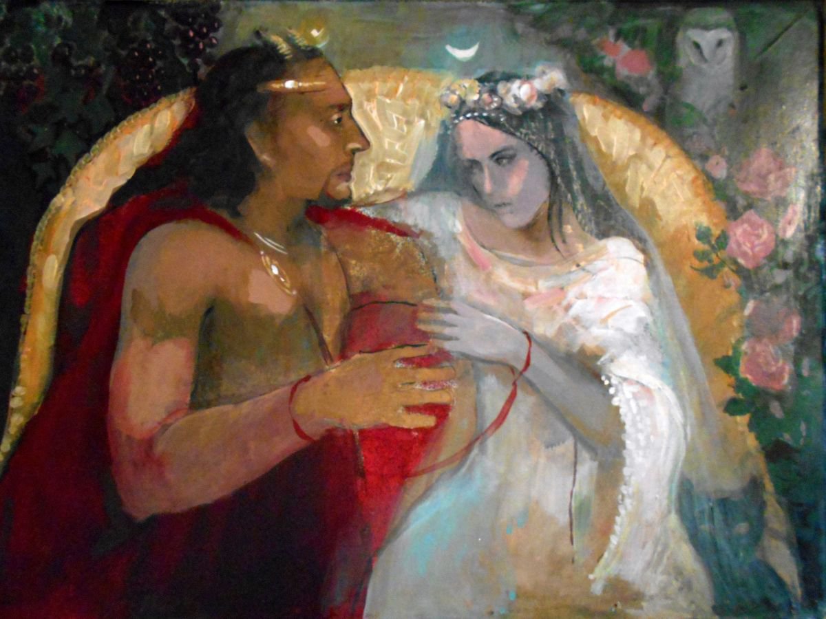 A God And A Goddess Wedding By Fosco Culto, 0 X 0, Artwork For Sale On Artfinder