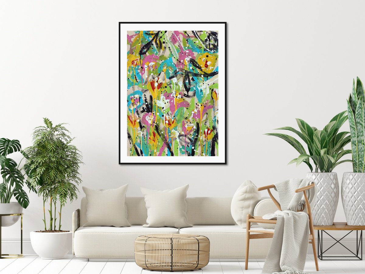 Summer Dream 7 By Isabelle Pelletane, 21 X 29, Artwork For Sale On Artfinder