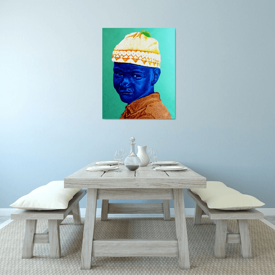 "Blue Boy With A Smile"