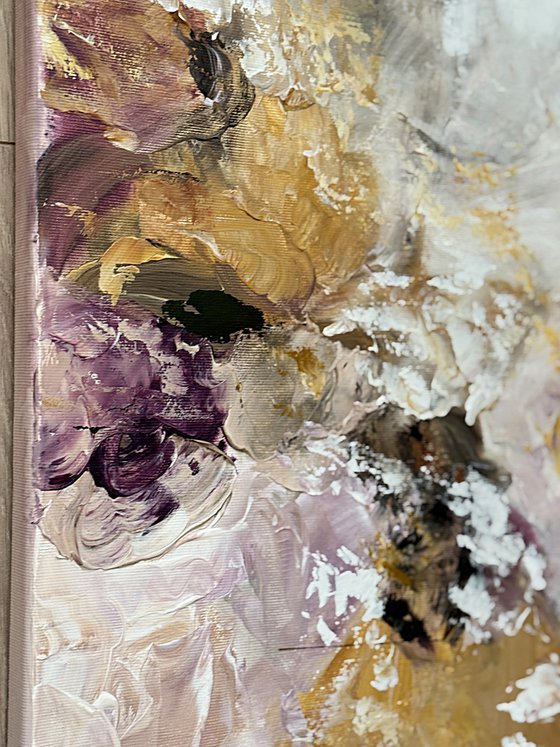 Ochre & Olive Abstraction set