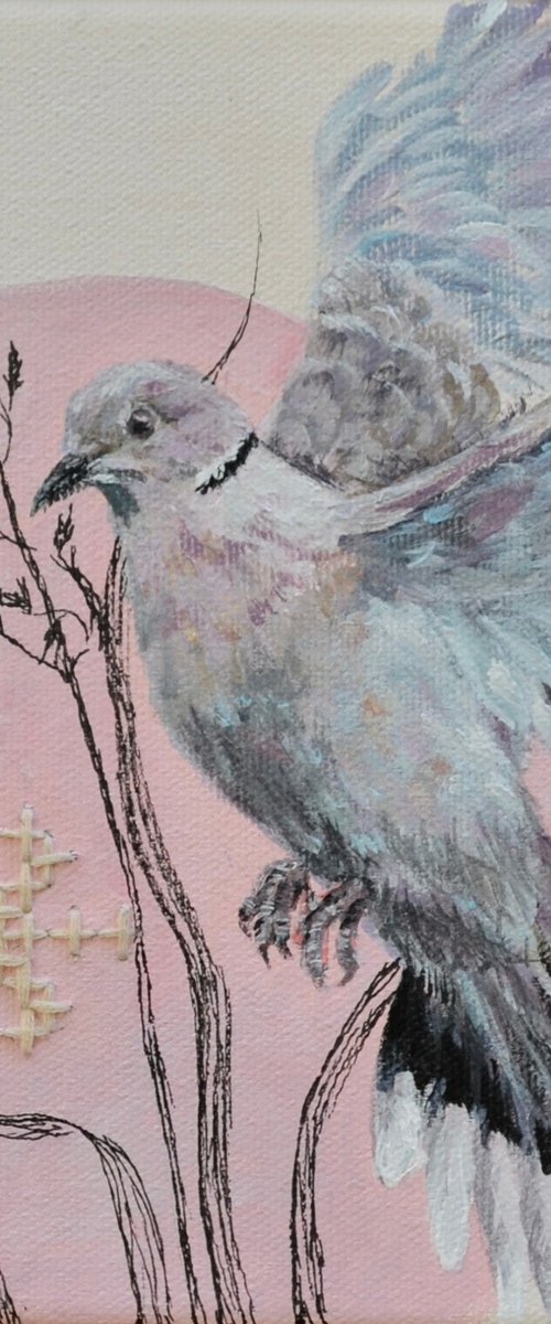 COURTYARD MEMORIES IV : DOVE by Yuliia Naumenko
