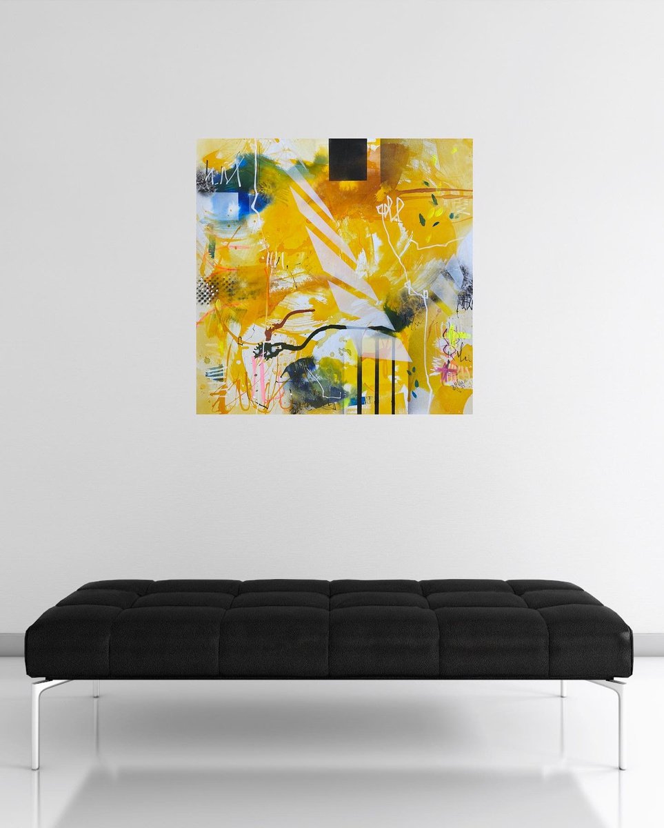 Dream Yellow No.3 by Bea Garding Schubert