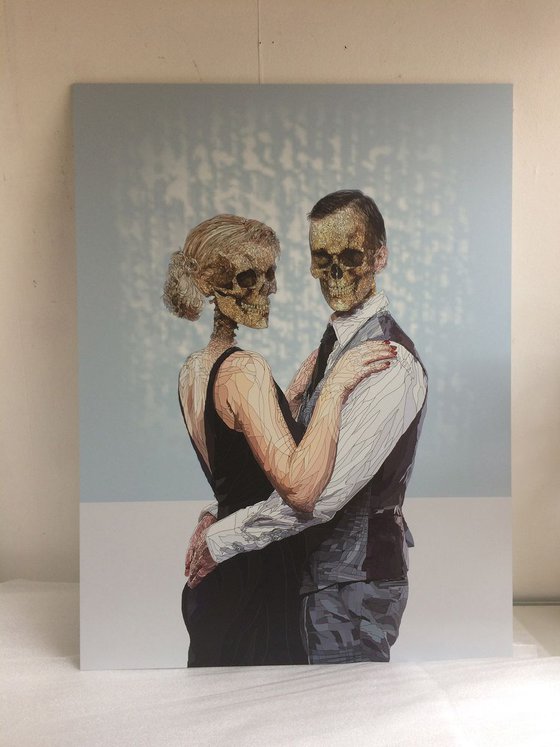The Danse Macabre | UV limited edition print on aluminium