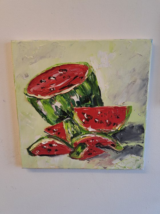 Watermelon stilllife