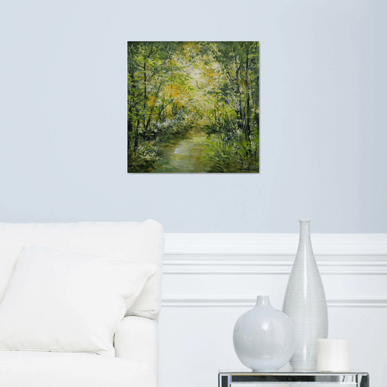 Between Leaves and Light