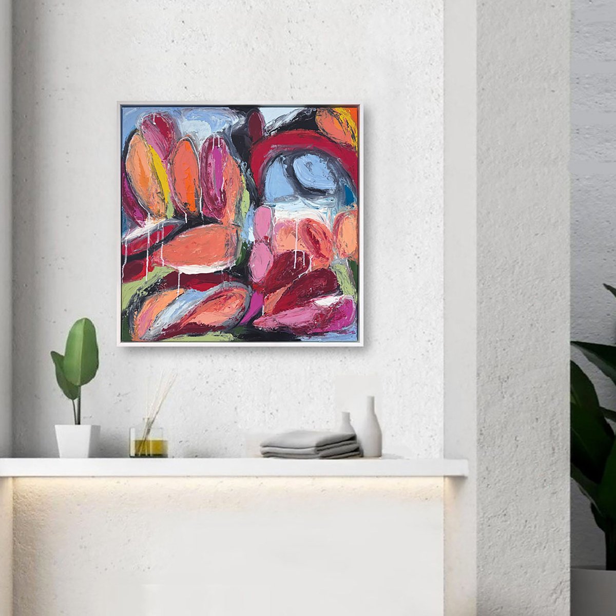 Rheda (Framed) By Melanie Crawford, 25 X 25, Artwork For Sale On Artfinder