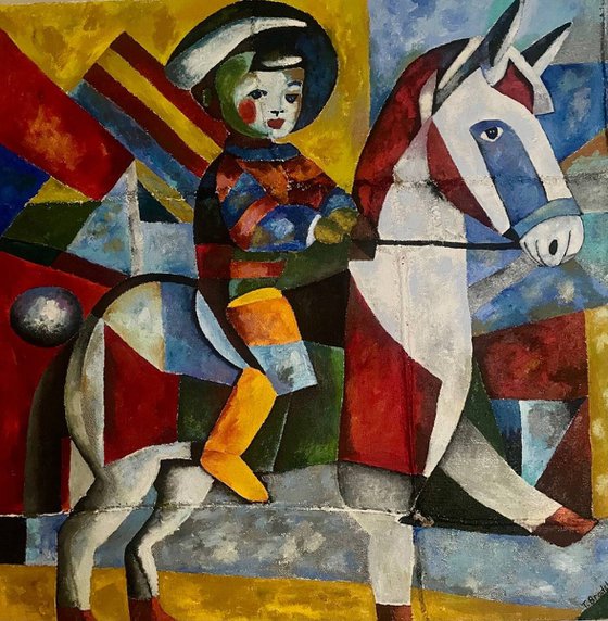 ON HORSE RIDE
