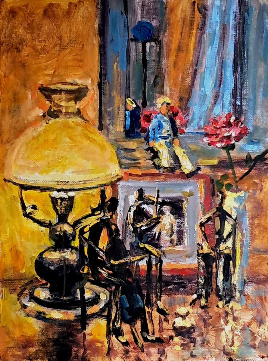  Old Captains World By Dimitris Voyiazoglou, 17 X 20, Artwork For Sale On Artfinder