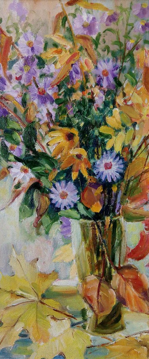 Autumn flowers by Valentina Andrukhova