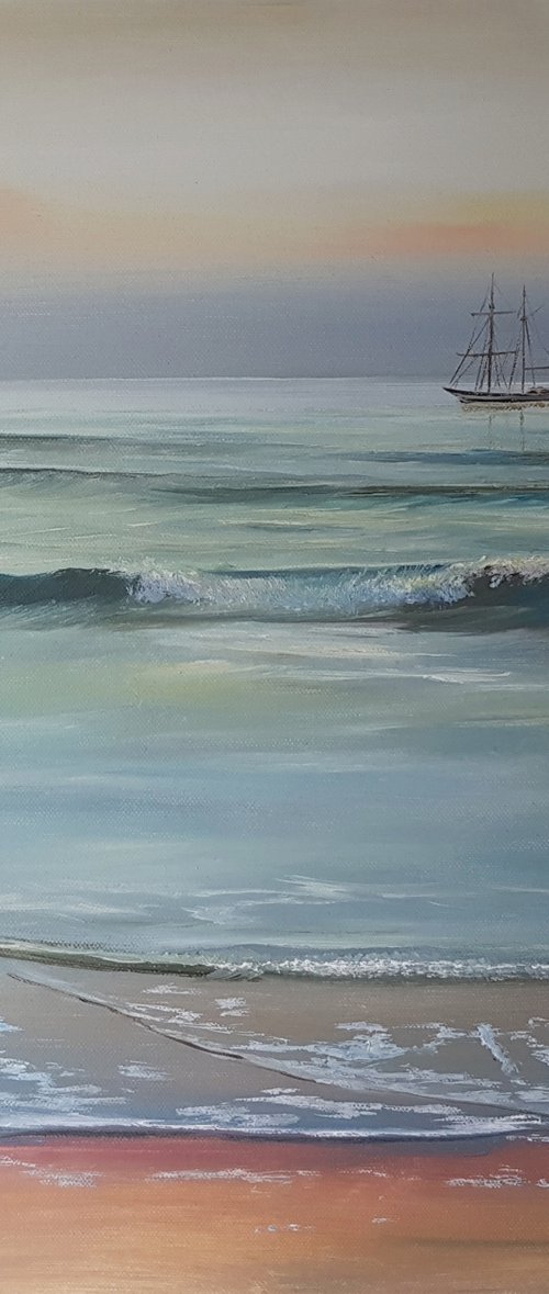 Alone with the sea by Paul Narbutt