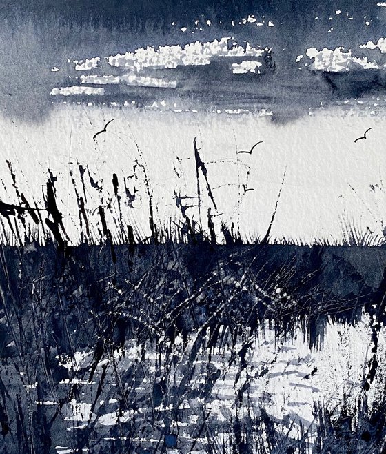Monochrome Reeds