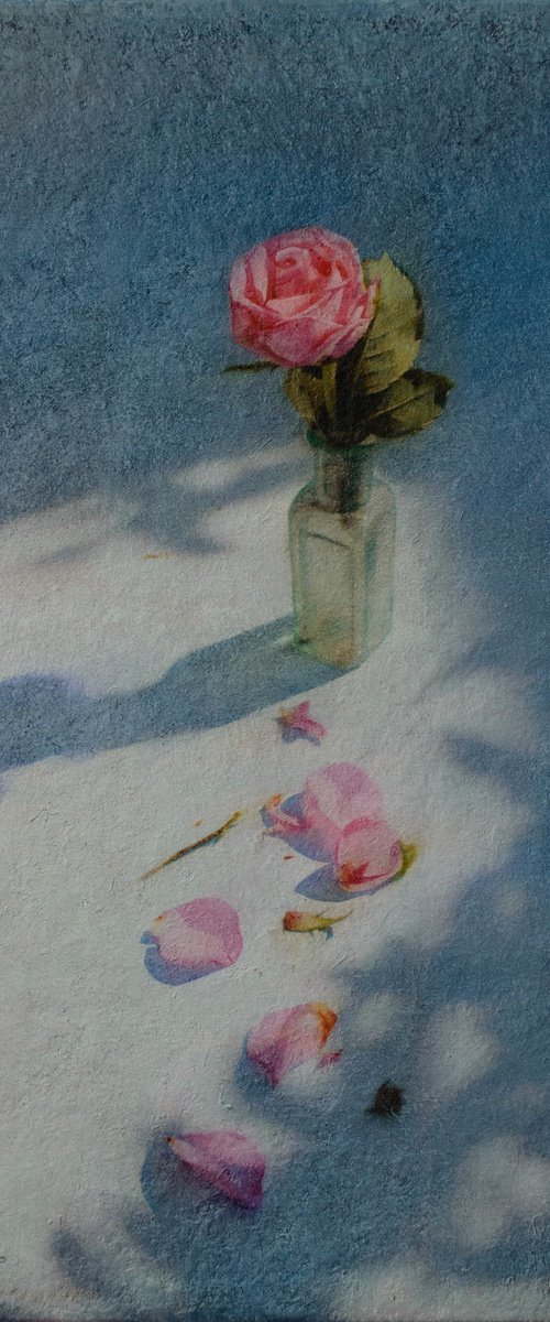 A Flower in a Medicine Bottle by Andrejs Ko