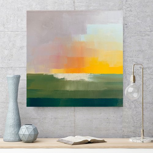 Seascape - "Where the Sunset sing a song" by Olha Gitman