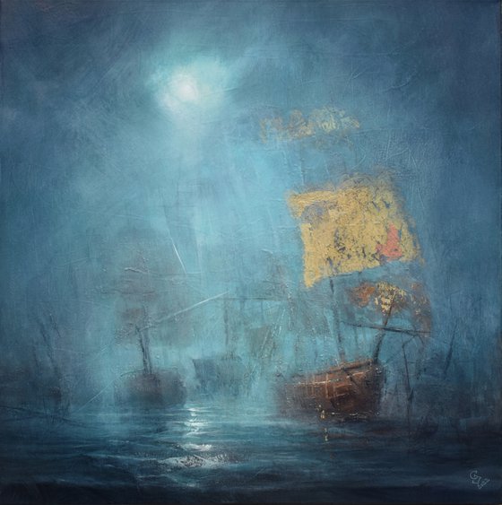 " Harbor of destroyed dreams - Under the Cover of Moonlight "