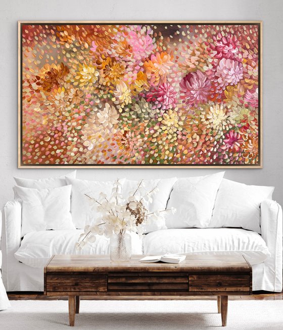 Fireworks of Blooming Petals