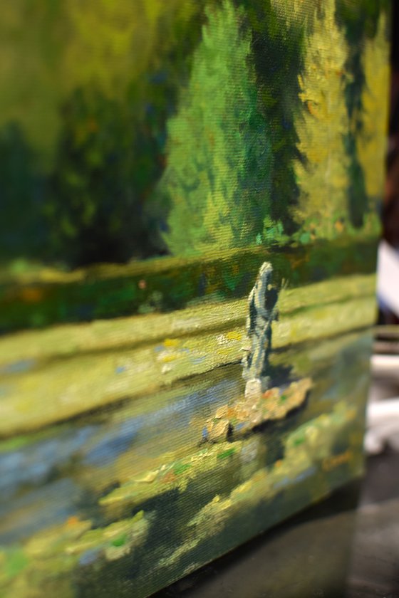 Fountains Abbey Lilypond Yorkshire