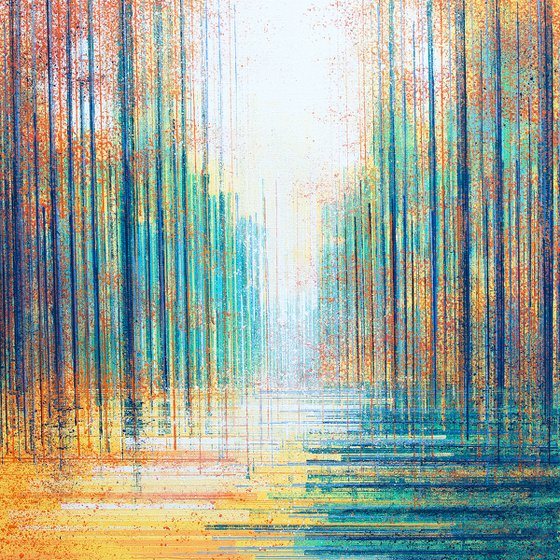 Forest In Bright Summer Colours