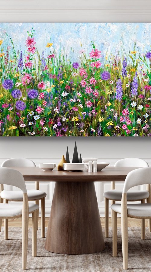 Summer Meadow of Happiness by Pooja Verma