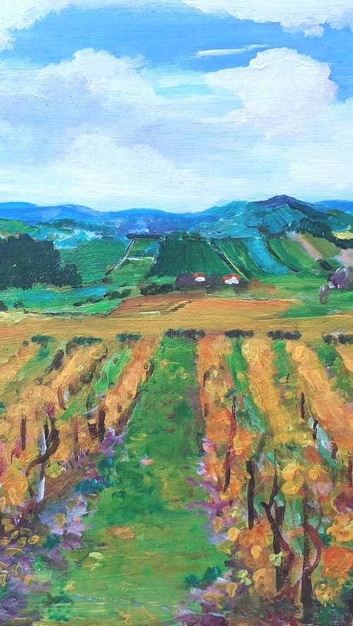 VINEYARD II by Zoran Mihajlović Muza