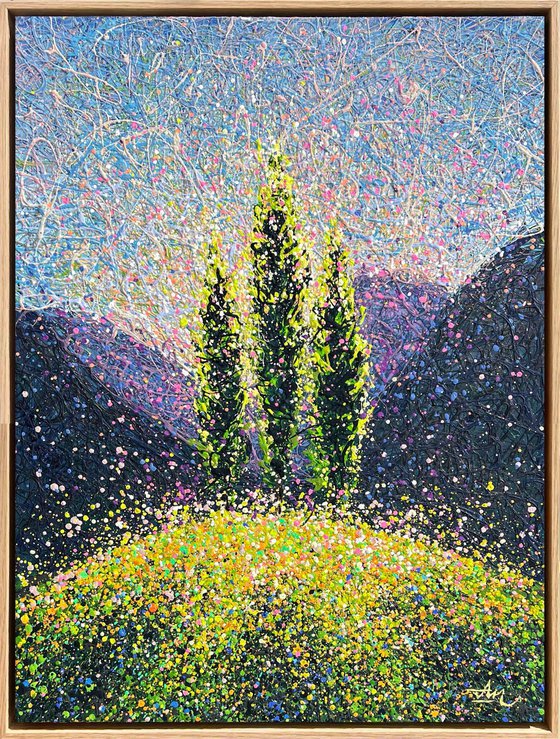 Where Silence Becomes Joy - light frame