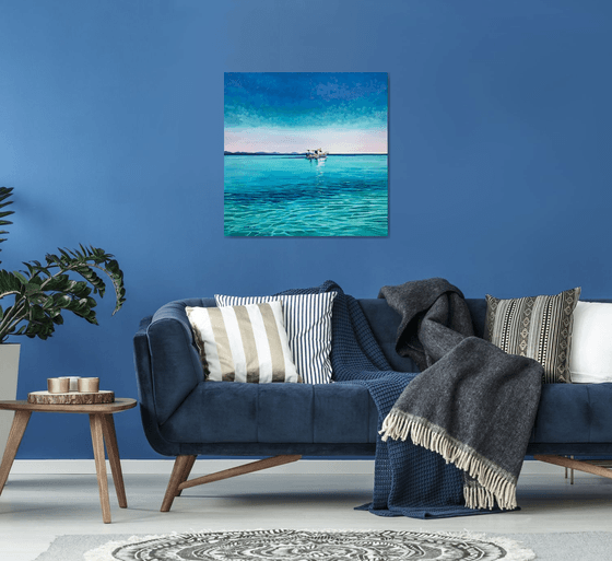 Ultramarine sky