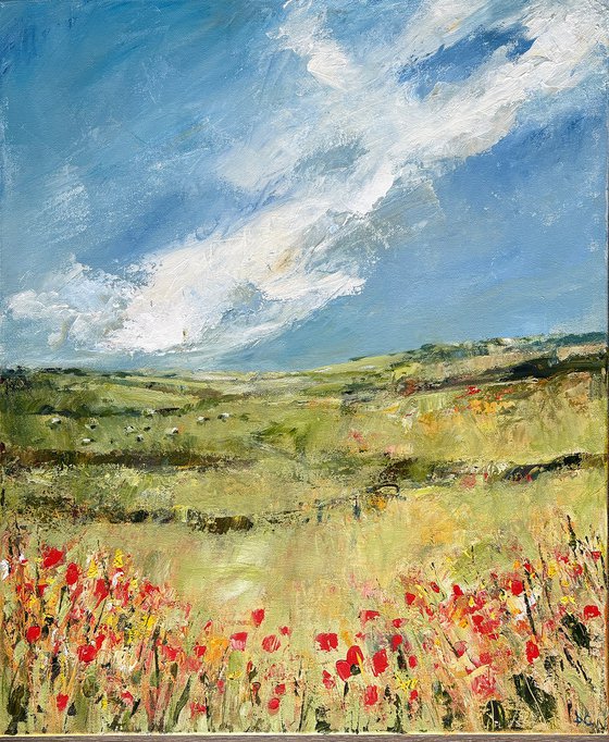 Fields of Red and Green