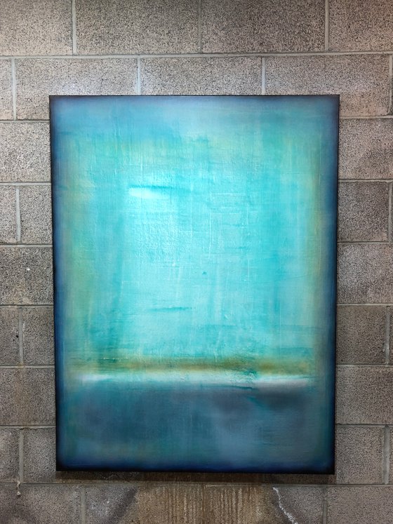 Blue Lagoon (36x48in)