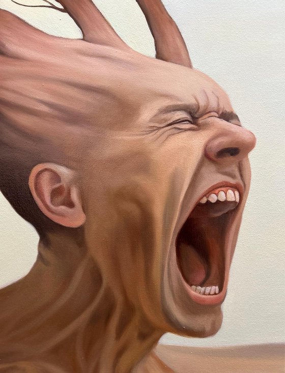 Original oil painting Surrealism