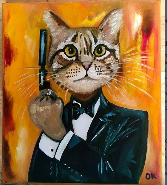 Cat  James Bond 007