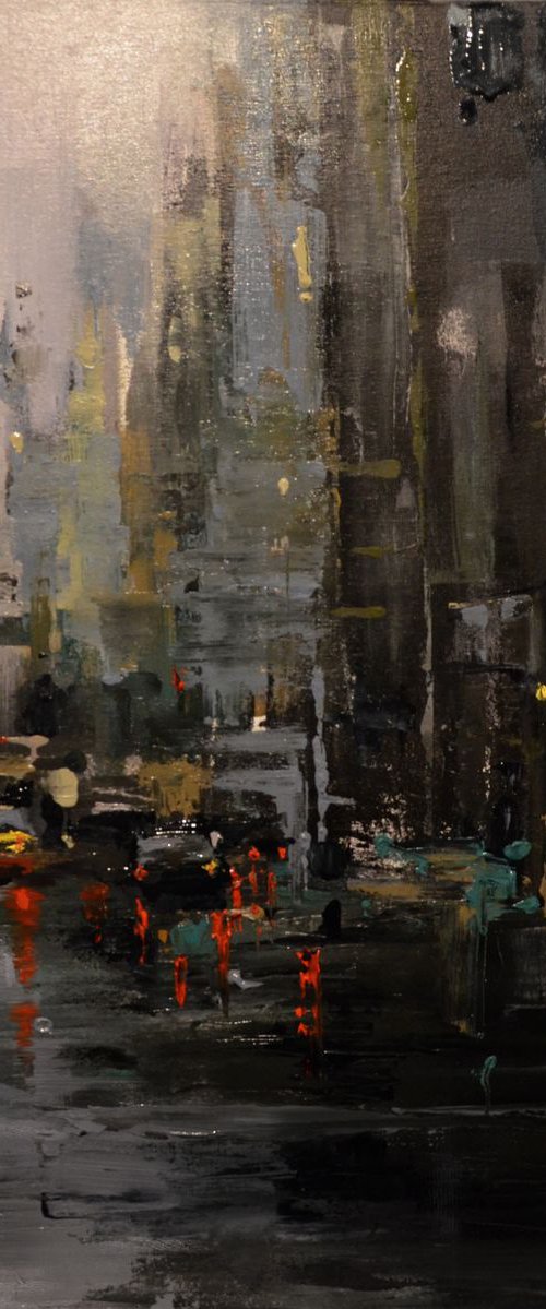 The street is full of water by Zhanna Kondratenko