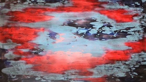 REFLECTION IV -Contemporary Abstract Painting