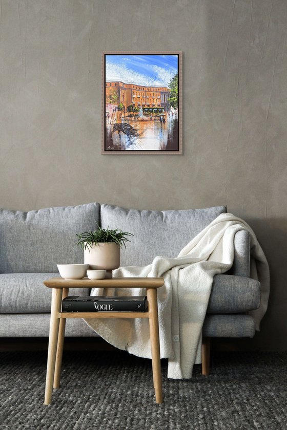 Fountain of Golden Tulip