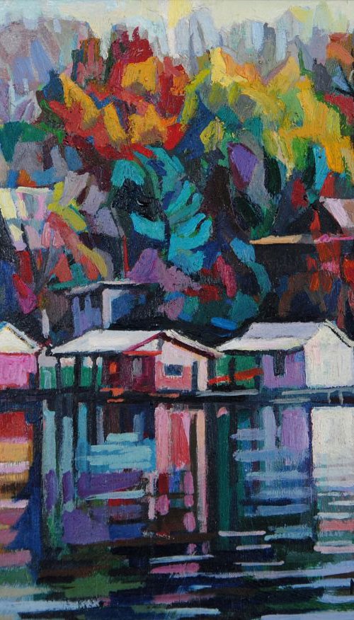 River Reflection by Maja Đokić Mihajlović