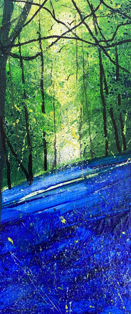 Intense Bluebells by Teresa Tanner