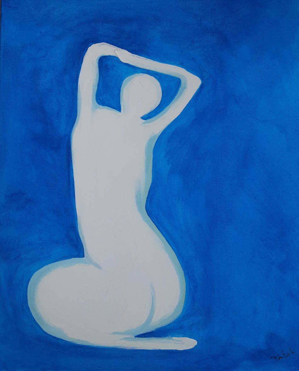 1115 Blue Nude by Tateh