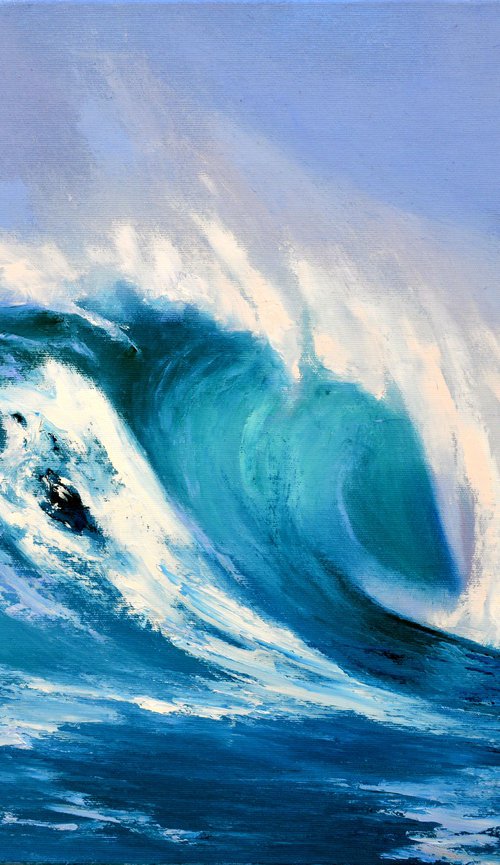 Big Wave 50X70 by Elena Lukina