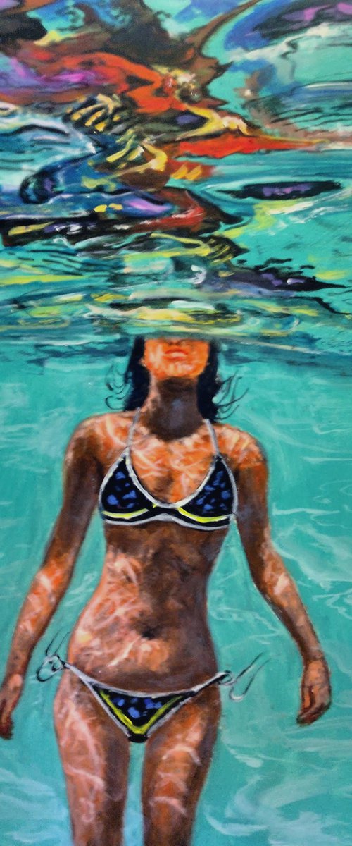 Girl swimming55 by Vishalandra Dakur