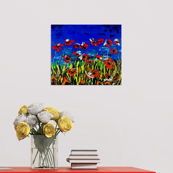 A Meadow Full Of Poppies 2