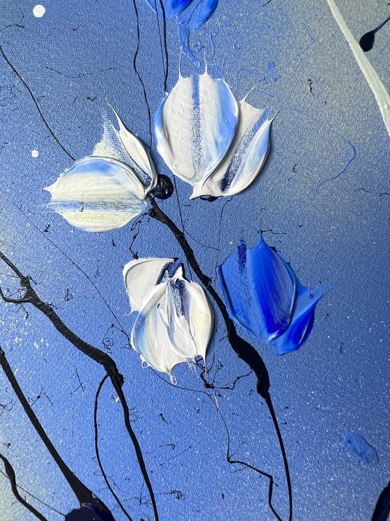 "Sapphire Blooms”