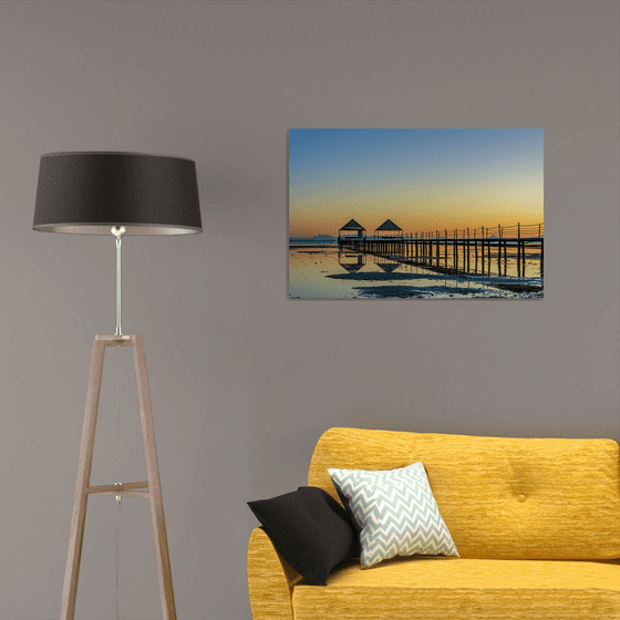 Golden Dawn at the Red Sea