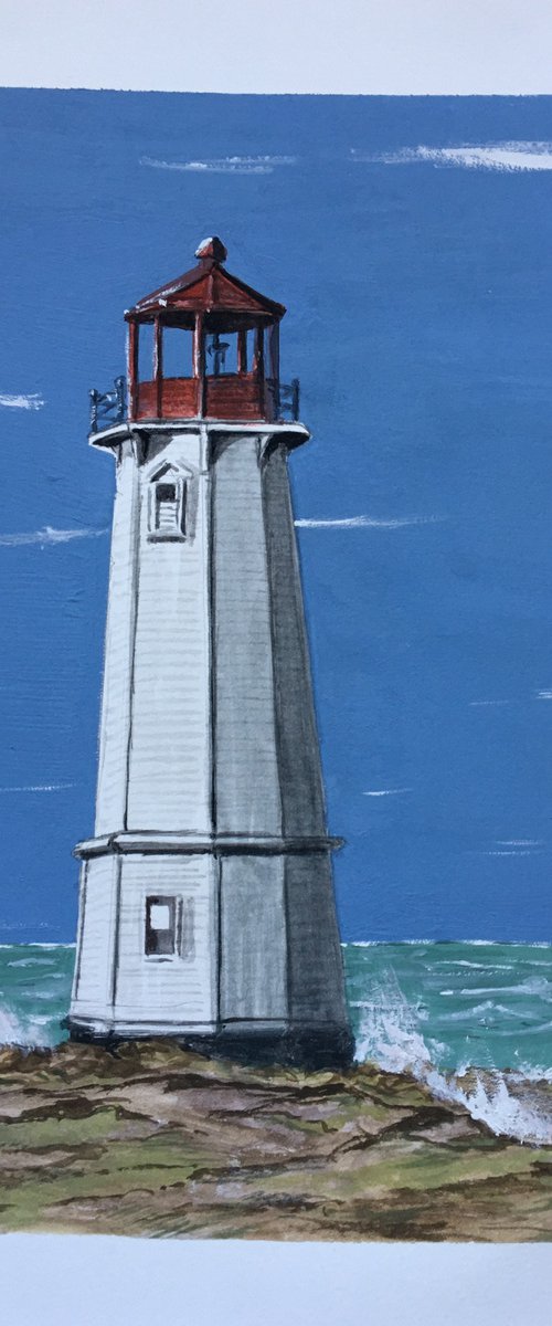 Lighthouse   #5 by Laurence Wheeler