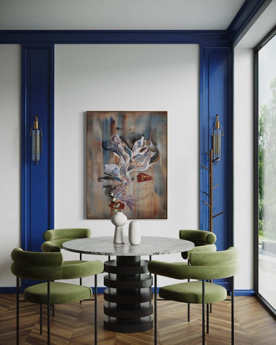The Veil Of Time By Novi Lim, 36 X 48, Artwork For Sale On Artfinder