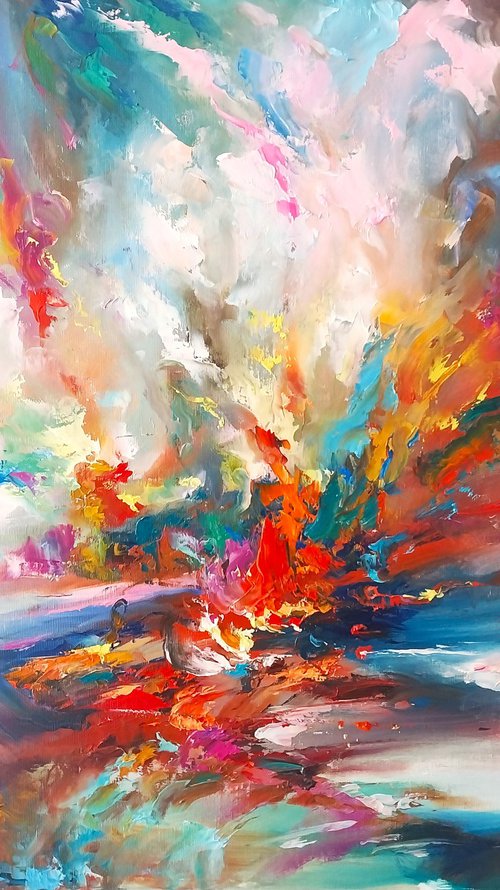 Abstract landscape by Andrej  Ostapchuk